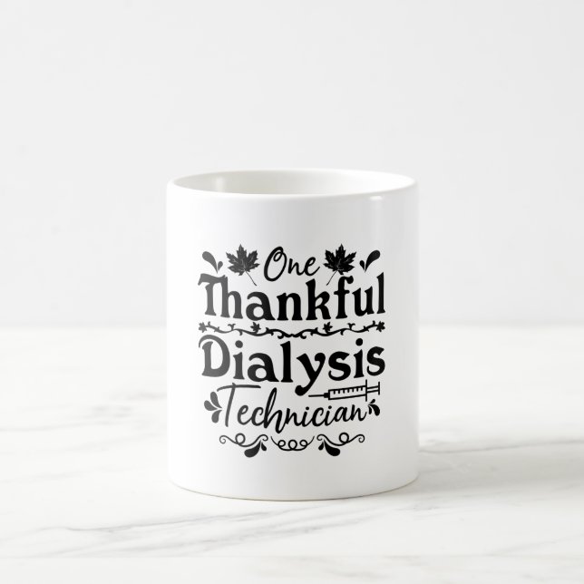 Caneca De Café Um Técnico de Diálise Agradável, Nefrologia Tech (Centro)