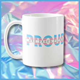 Caneca De Café Um Texto Personalizado de Direitos Altamente Trans