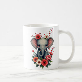 Caneca De Café Um toque do verão: O bebê elefante