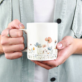 Caneca De Café Um Toque Floral para o Café Manhãs: Mamãe Presente