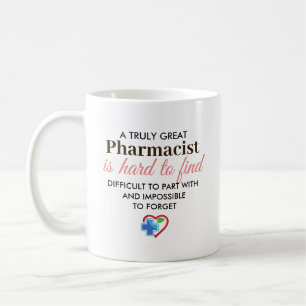 Caneca De Café Um Verdadeiro Grande Farmacêutico – Nome Personali