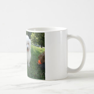 Caneca De Café um westie fofo - terrier west highland - em um loc