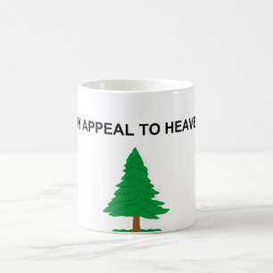 Caneca De Café Uma apelação à bandeira da Revolução American