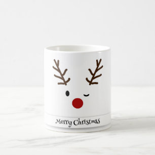 Caneca De Café Uma bela rena