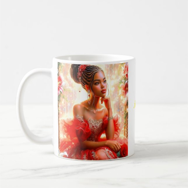 Caneca De Café Uma bela taça para falar do coração (Esquerda)
