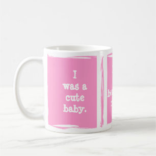 Caneca De Café Uma boa progressão no bebê. Personalize-se!