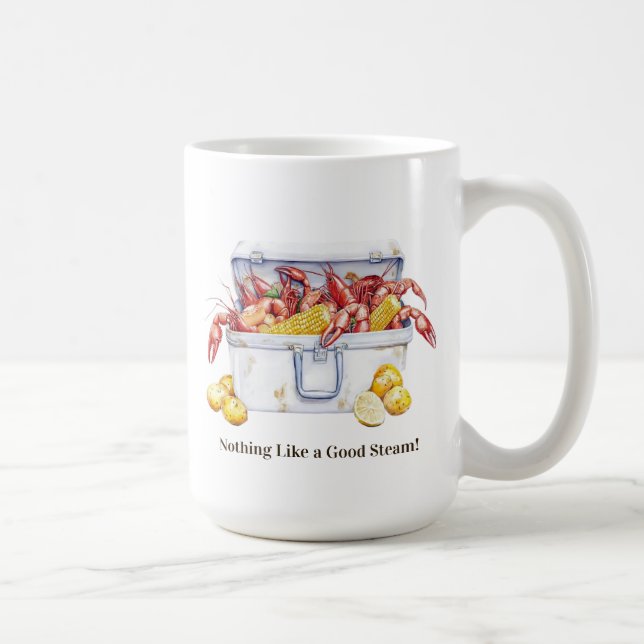 Caneca De Café "Uma Boa Vapor Mug (Direita)