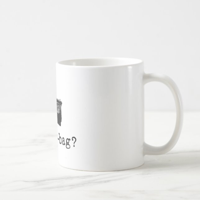 Caneca De Café Uma bolsa? (Direita)