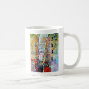 Caneca De Café Uma caminhada da noite a Sacre Coeur