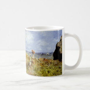 Caneca De Café Uma caminhada sobre as algemas em Pourville