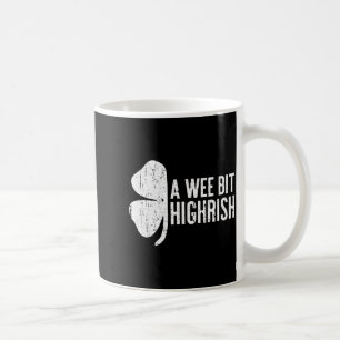 Caneca De Café Uma Camiseta Um Pouco Irlandesa Divertida Homens M