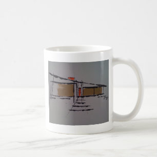 Caneca De Café Uma casa de Eichler em um T #1