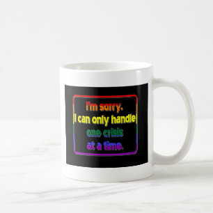 Caneca De Café Uma crise de cada vez