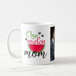 Caneca De Café Uma Em Uma Foto Melon Mãe Melancia