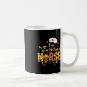 Caneca De Café Uma enfermeira agradecida Autumn Fall Turkey Enfer