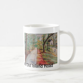 Caneca De Café Uma estrada velha da ilha