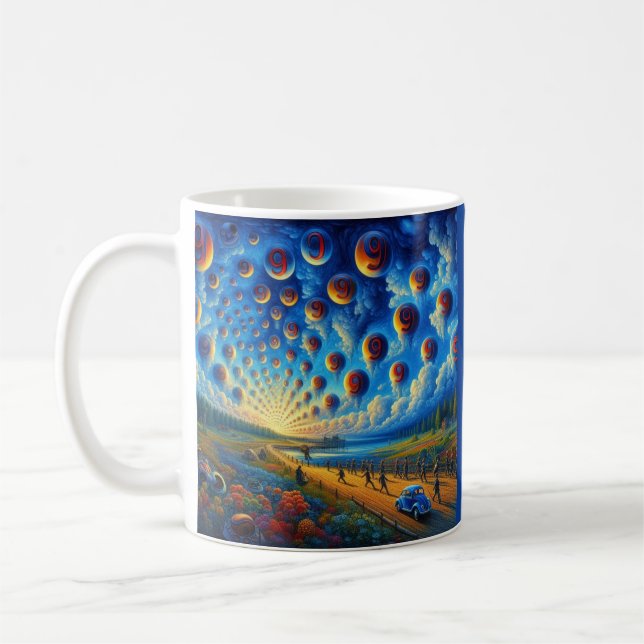 Caneca De Café Uma jornada surreal através do som e da visão (Esquerda)