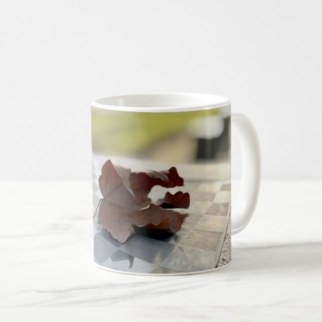 Caneca De Café Uma lição de xadrez (Frente Esquerda)