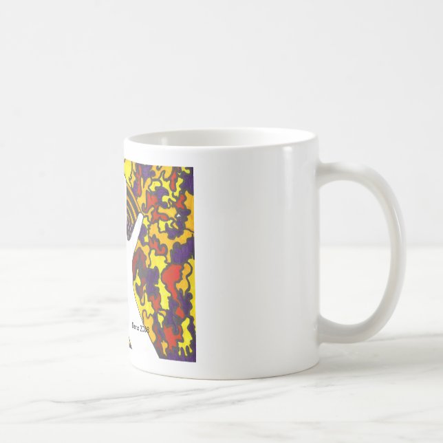 Caneca De Café Uma mão acima (Direita)