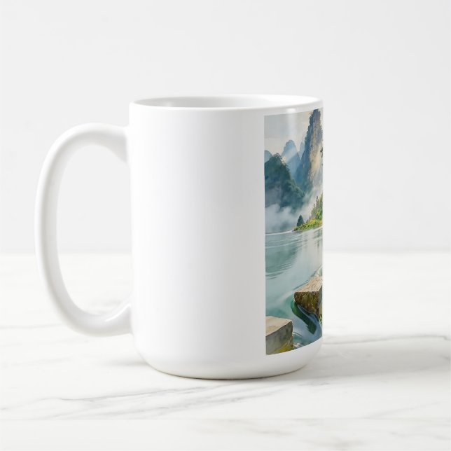 Caneca De Café Uma Melodia Revitalizante 028 (Esquerda)