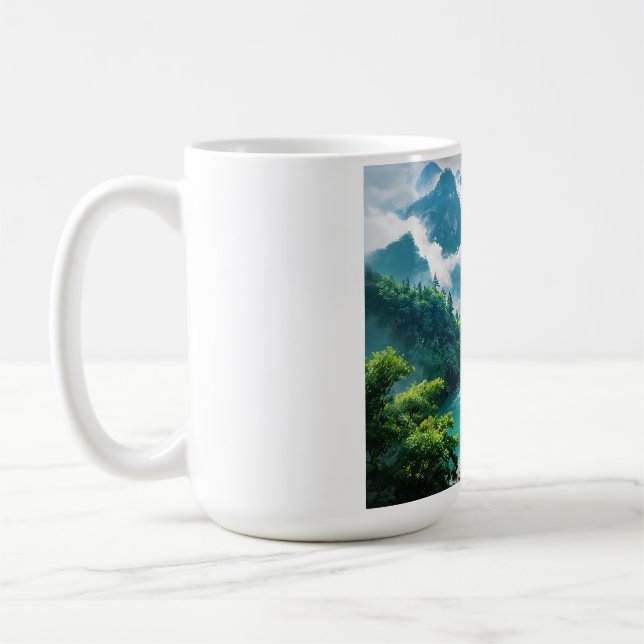 Caneca De Café Uma Melodia Revitalizante 033 (Esquerda)