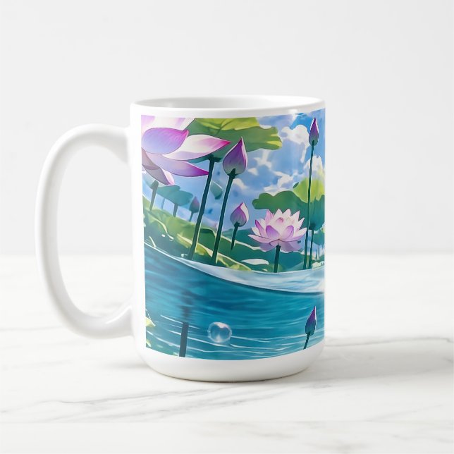 Caneca De Café Uma Melodia Revitalizante 034 (Esquerda)