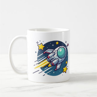 Caneca De Café Uma nave espacial