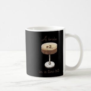 Caneca De Café Uma Noiva Em Uma Noiva Um Pouco Engraçada Martini