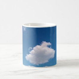 Caneca De Café Uma nuvem simples