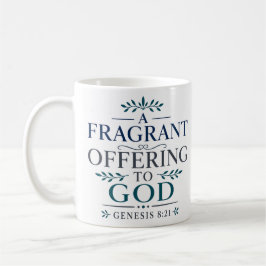Caneca De Café Uma Oferta Fragrante a Deus Meditação Bíblica