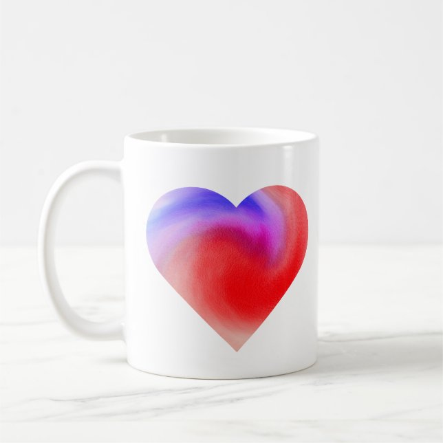 Caneca De Café Uma onda de amor tenida (Esquerda)