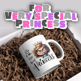 Caneca De Café Uma princesa que sabe brilhar!