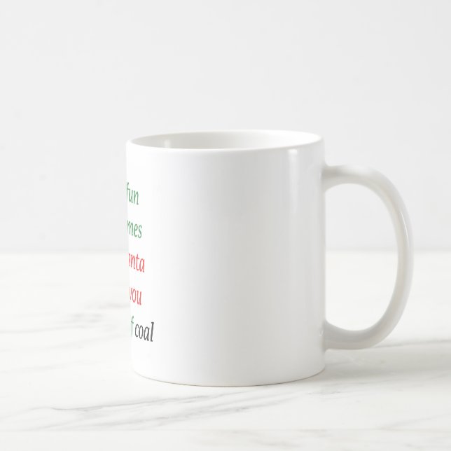 Caneca De Café Uma protuberância do carvão (Direita)