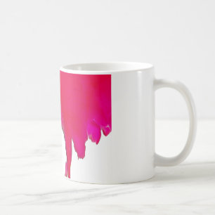 Caneca De Café Uma Rosa vermelha maravilhosa sob o céu branco