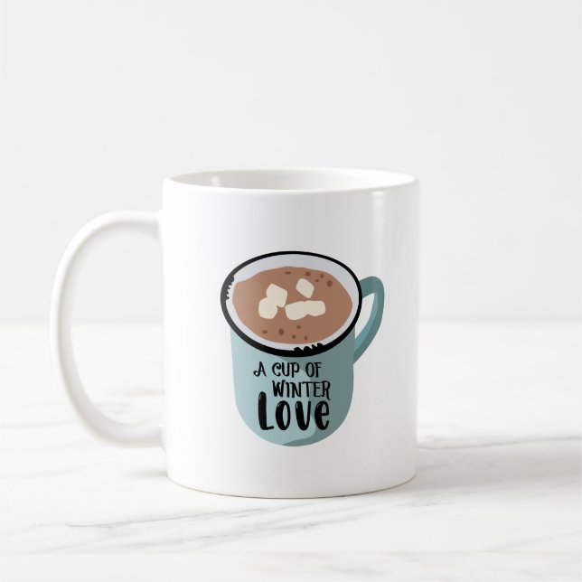 Caneca De Café Uma taça de amor (Esquerda)