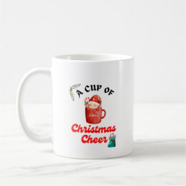 Caneca De Café Uma taça de Natal Cheer com Papais noeis Bag