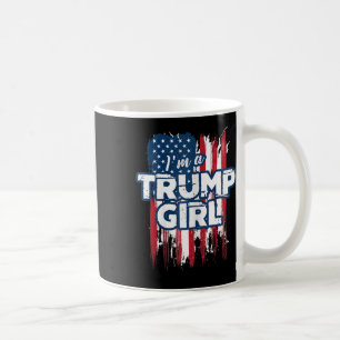 Caneca De Café Uma Trump Girl Pro Presidente Donald Trump Supp