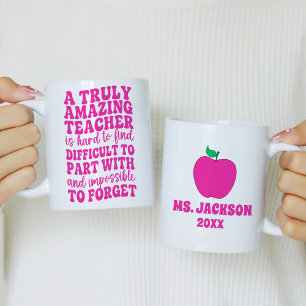 Caneca De Café Uma Verdadeiramente Incrível Professora é Difícil 
