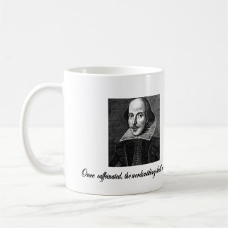 Caneca De Café Uma vez Caffeinated, o Wordsmithing começará