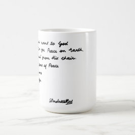Caneca De Café Uma vez os poetas foram para Deus