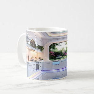 Caneca De Café Uma Visão Além do Tempo