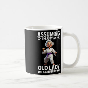 Caneca De Café Uming, sou apenas uma velha senhora foi o seu prim