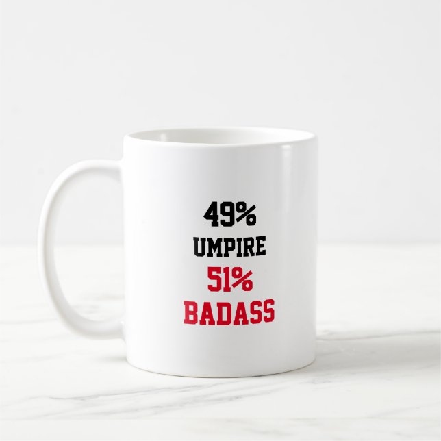 Caneca De Café Umpire Badass (Esquerda)