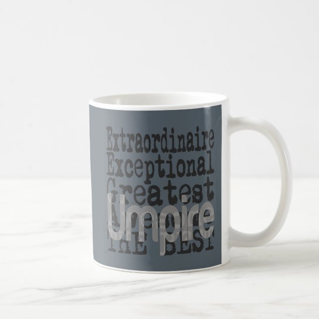 Caneca De Café Umpire Extraordinaire (Direita)