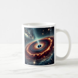 Caneca De Café Un trou noir béant impressionnant.