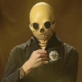 Caneca De Café Undead Apis Zombee