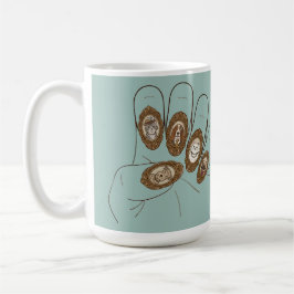 Caneca De Café Unhas de Família
