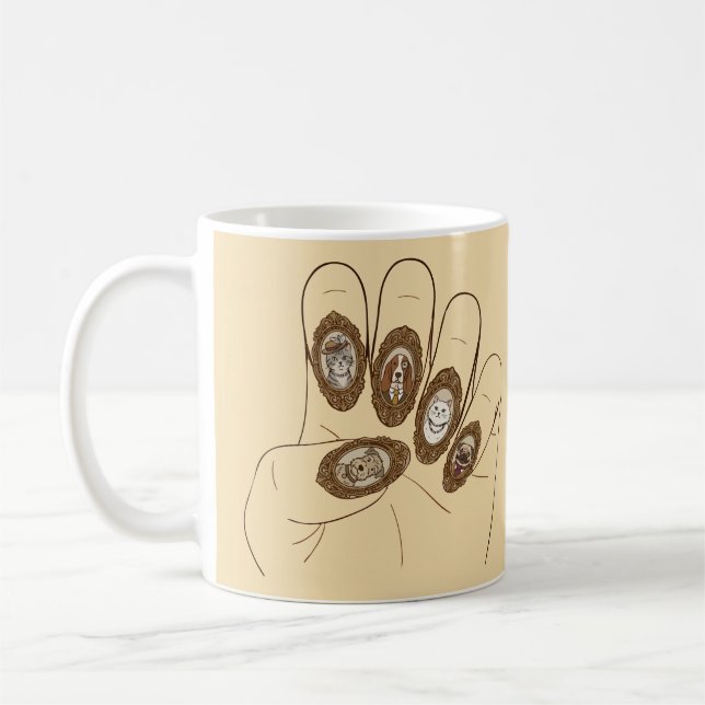 Caneca De Café Unhas de Família (Esquerda)