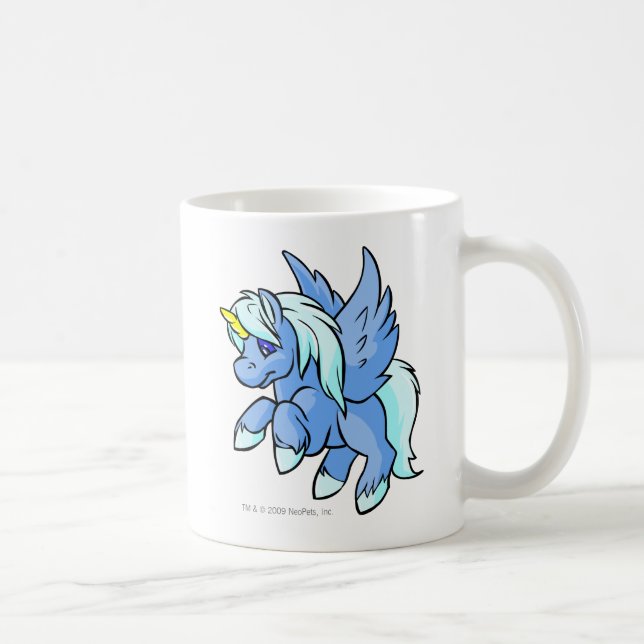 Caneca De Café Uni azul (Direita)