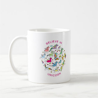 Caneca De Café Unicorn Magic Kawaii